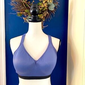 Victoria Sport Victorias Secret Incredible Blue Mesh Sport Bra Size 34DD